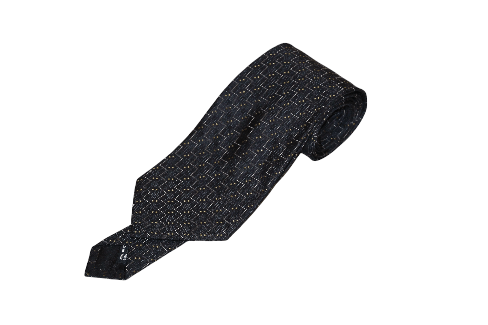 Gucci Gucci Abstract Textured Hand Pattern Jacquard Silk Tie Size ONE SIZE - 11 Thumbnail
