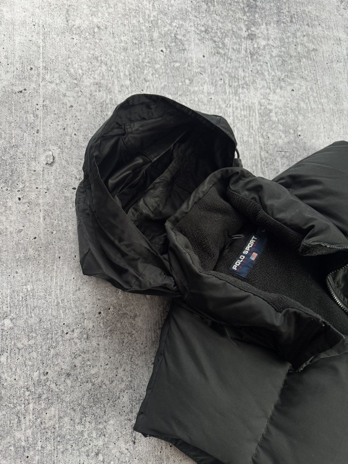 Polo Ralph Lauren Vintage Polo Ralph Lauren Sport Down Vest Black Size L Size US L / EU 52-54 / 3 - 11 Thumbnail