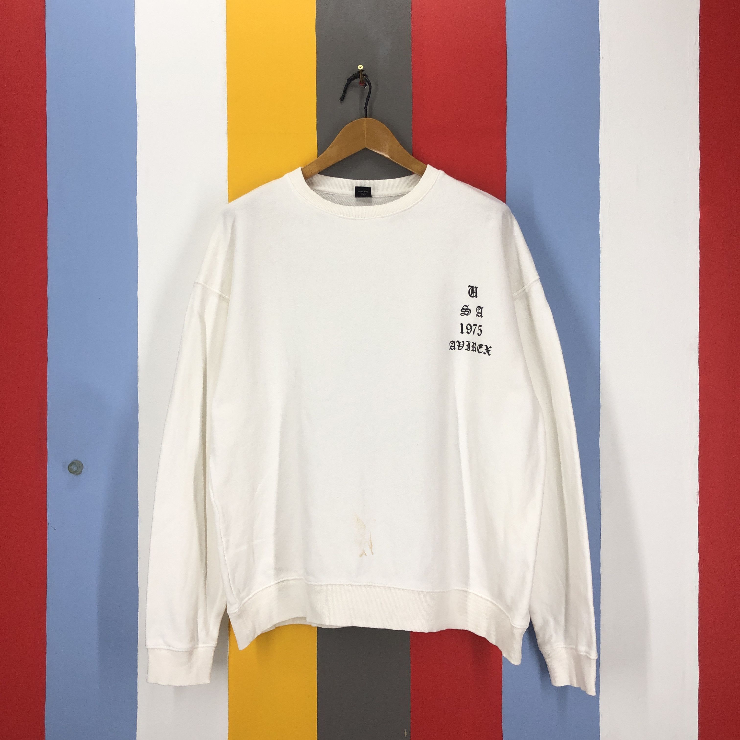 Avirex THE 1975 NEW YORK AVIREX Sweatshirt #1568/01 Size US L / EU 52-54 / 3 - 3 Thumbnail