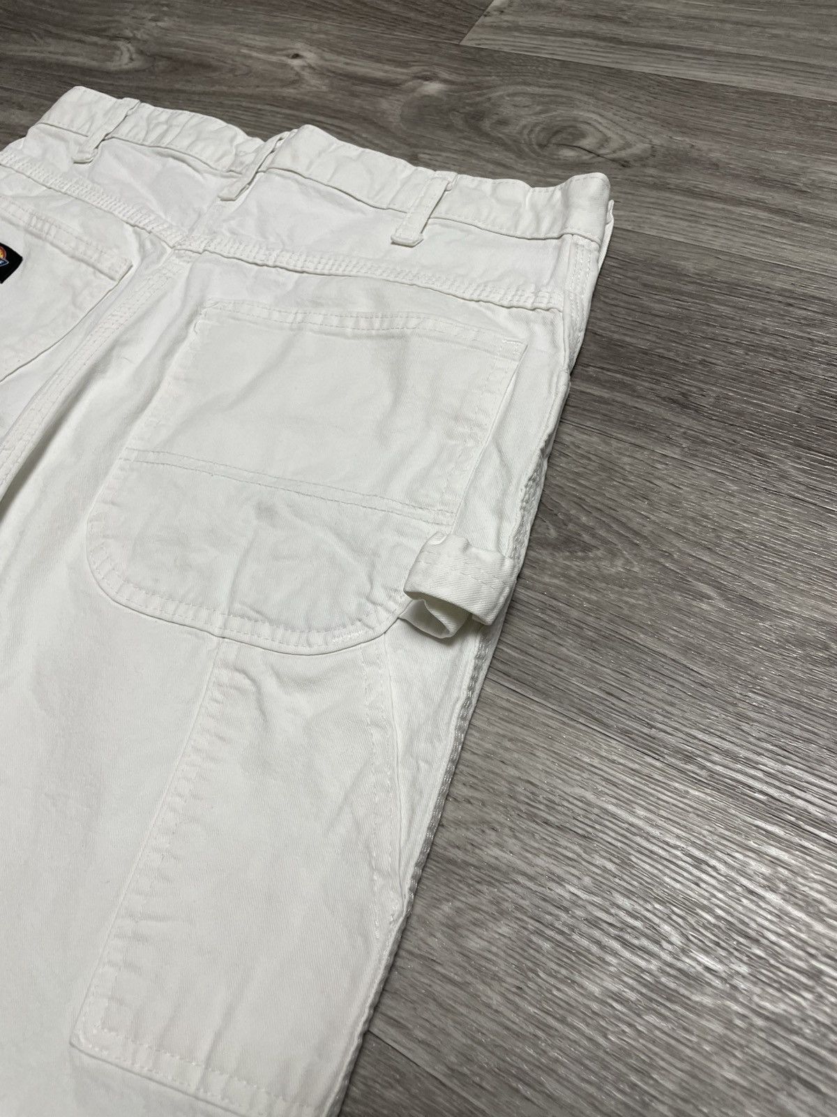 Dickies Vintage Dickies White Carpenter Pants SK8 Y2K Streetwear Size US 32 / EU 48 - 20 Thumbnail