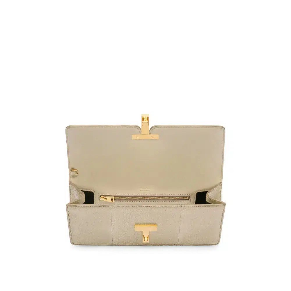 Tom Ford o1loc1c0925 L1837 Size: OS / Snake Skin Wallis Clutch Beige Size ONE SIZE - 2 Thumbnail