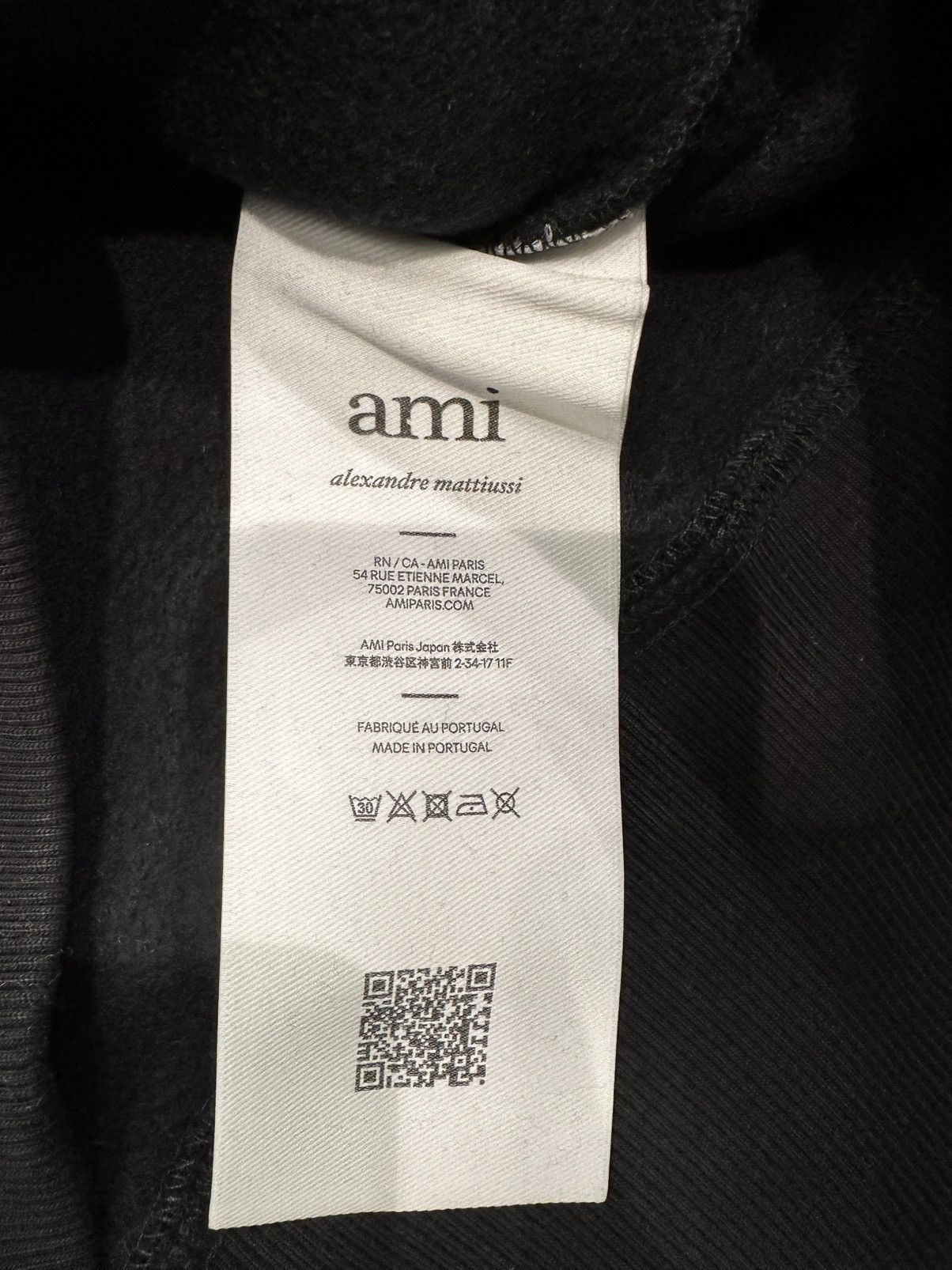 AMI AMI - ADC Embossed Hoodie Black Size US S / EU 44-46 / 1 - 4 Thumbnail