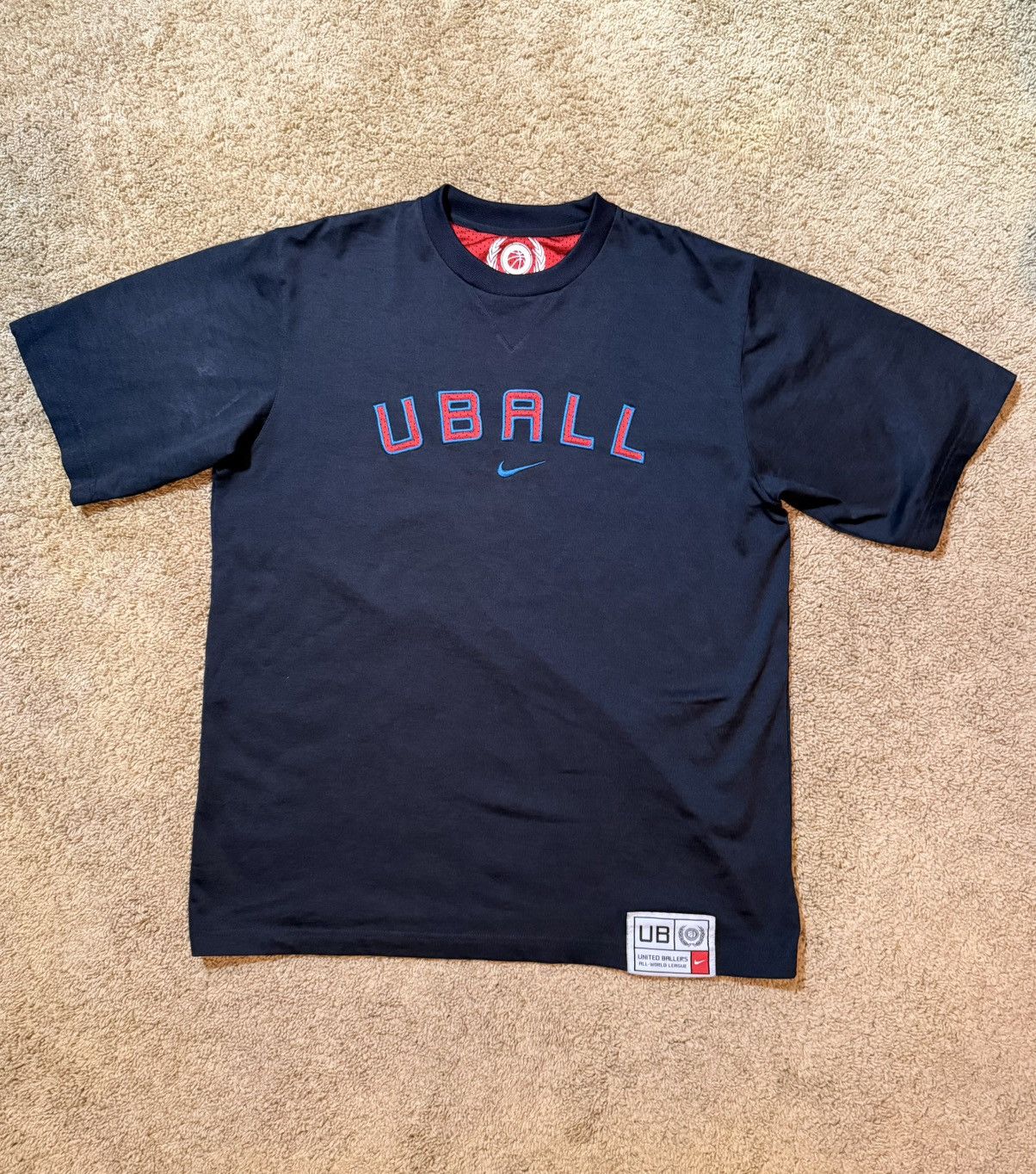 Nike y2k Nike United Ballers UBALL center swoosh Jersey Size XL Size US XL / EU 56 / 4 - 1 Thumbnail