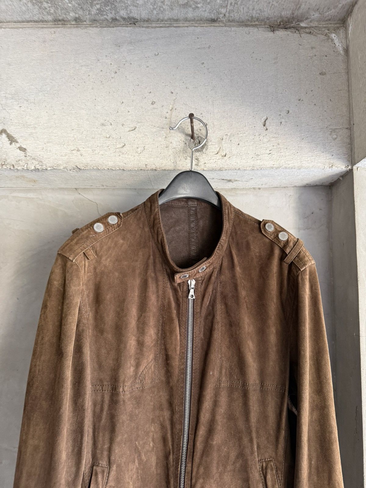 Neil Barrett Neil Barrett Brown Suede Lamb Leather Jacket Size US XS / EU 42 / 0 - 4 Thumbnail