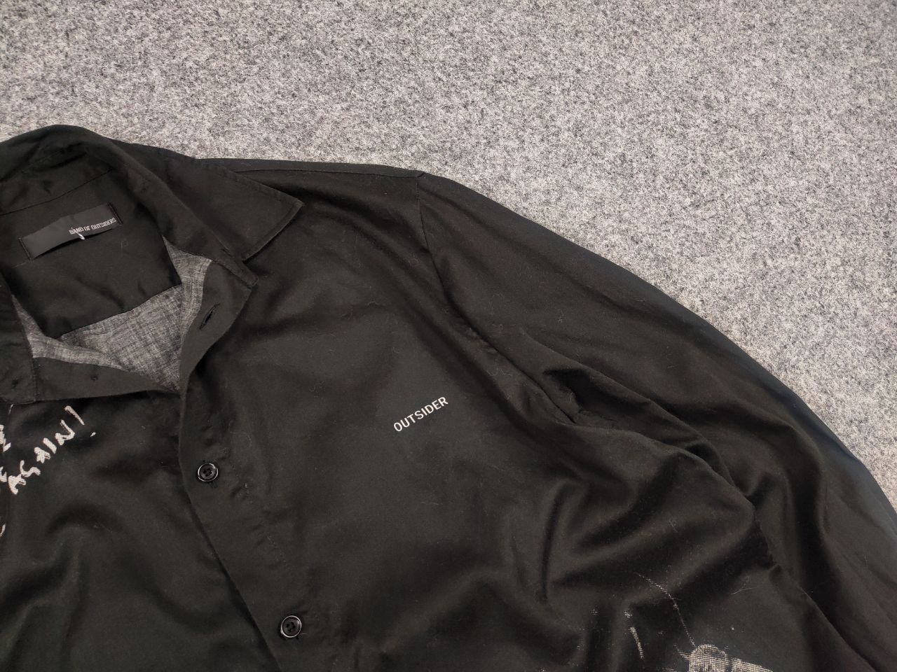 Band Of Outsiders × Designer × Hysteric Glamour Band of Outsiders brand Japan Design All Logo Button Shirt Size US S / EU 44-46 / 1 - 7 Thumbnail