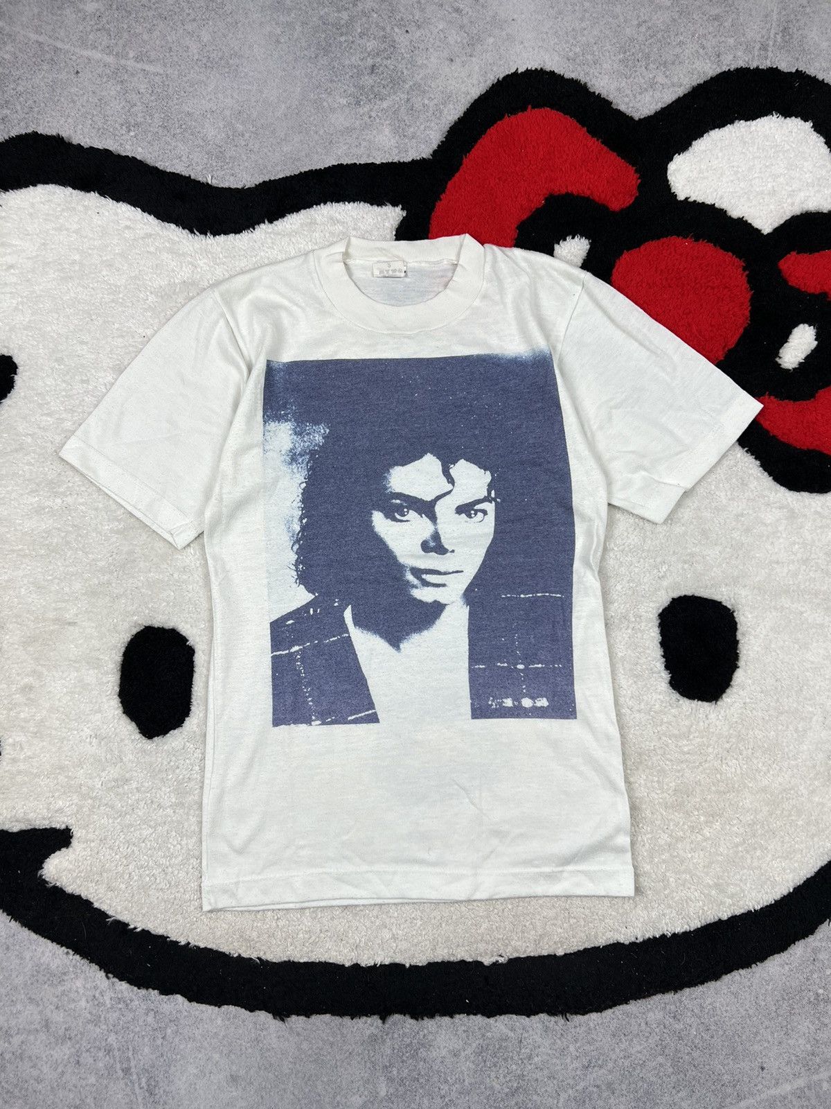 RARE Vintage Michael Jackson 80s Photo Band Y2K Tee Shirt
