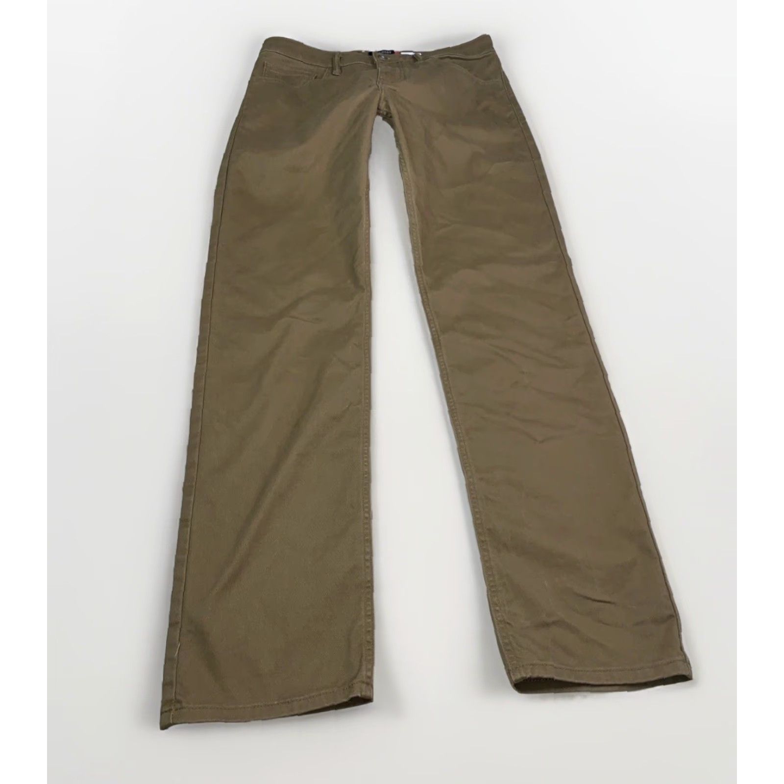 Dockers DOCKERS Khakis Pants Slim Fit Stretch Straight Leg Beige 32x33 Mens Jeans Trousers Casual Business Travel Size US 32 / EU 48 - 2 Thumbnail