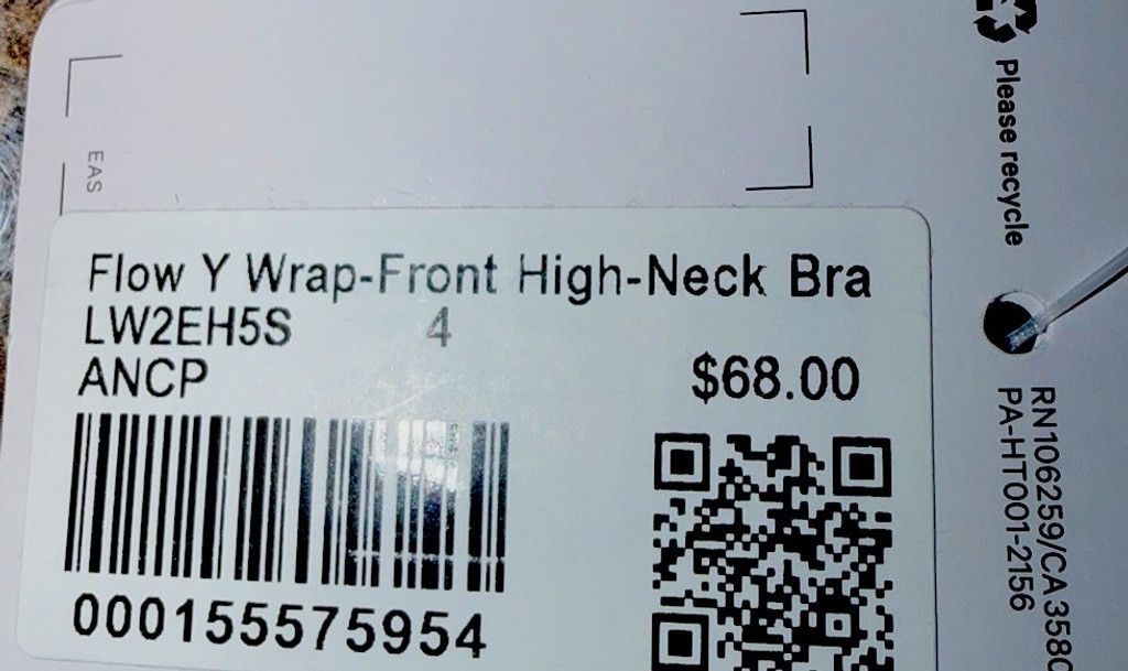 Lululemon LULULEMON FLOW Y WRAPFRONT HIGH NECK BRA ANCIENT COPPER SZ 4 Size ONE SIZE - 5 Thumbnail