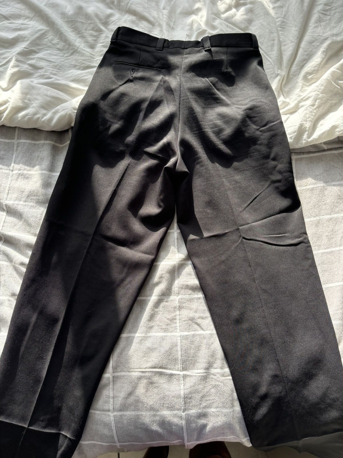Vintage BlACK VINATAGE DRESS PANTS X CITY STREETS Size US 31 - 1 Thumbnail