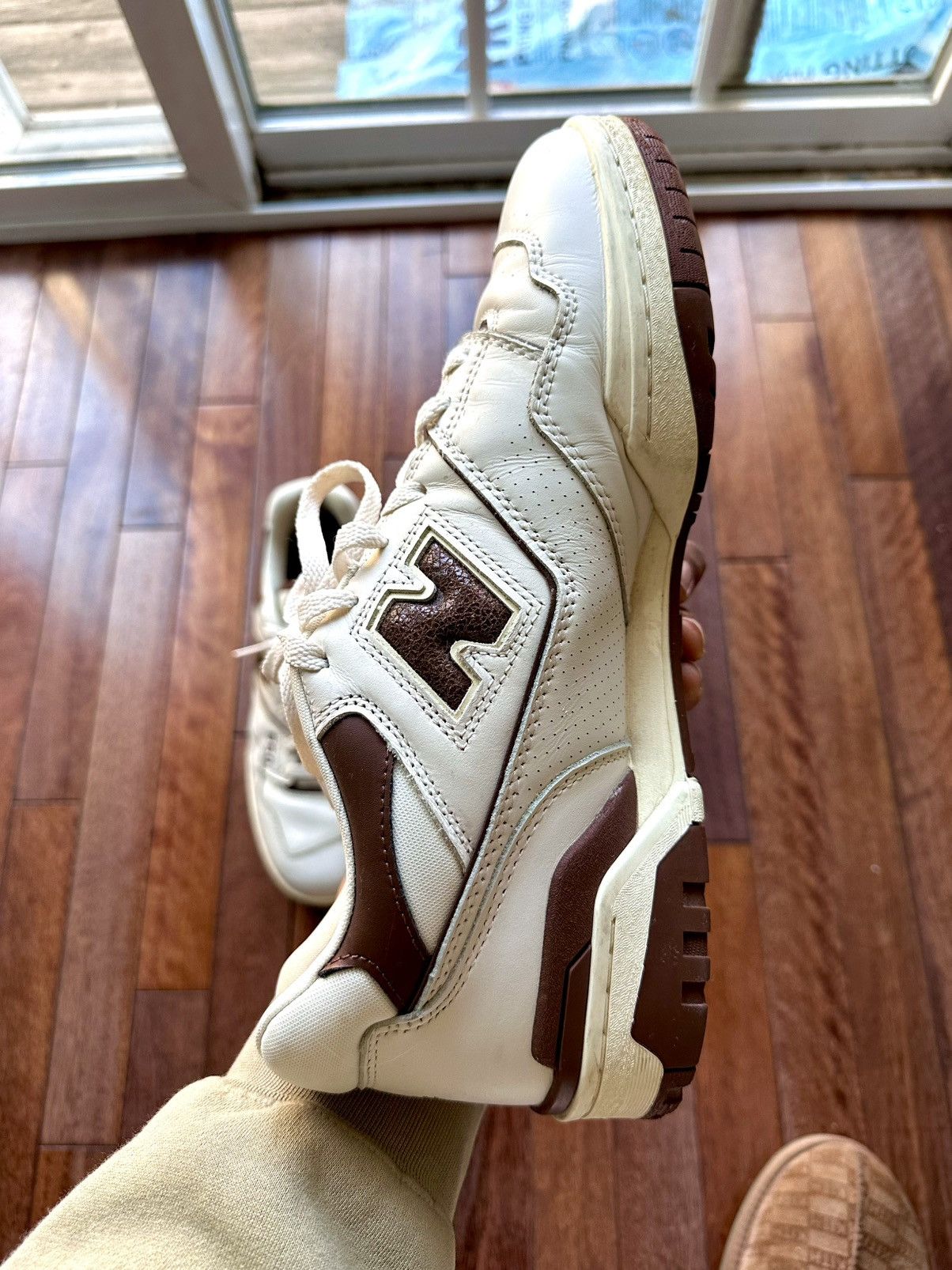 Aime Leon Dore × New Balance New Balance x Aime Leon Dore 550 - Brown - size 12 Size US 12 / EU 45 - 17 Thumbnail