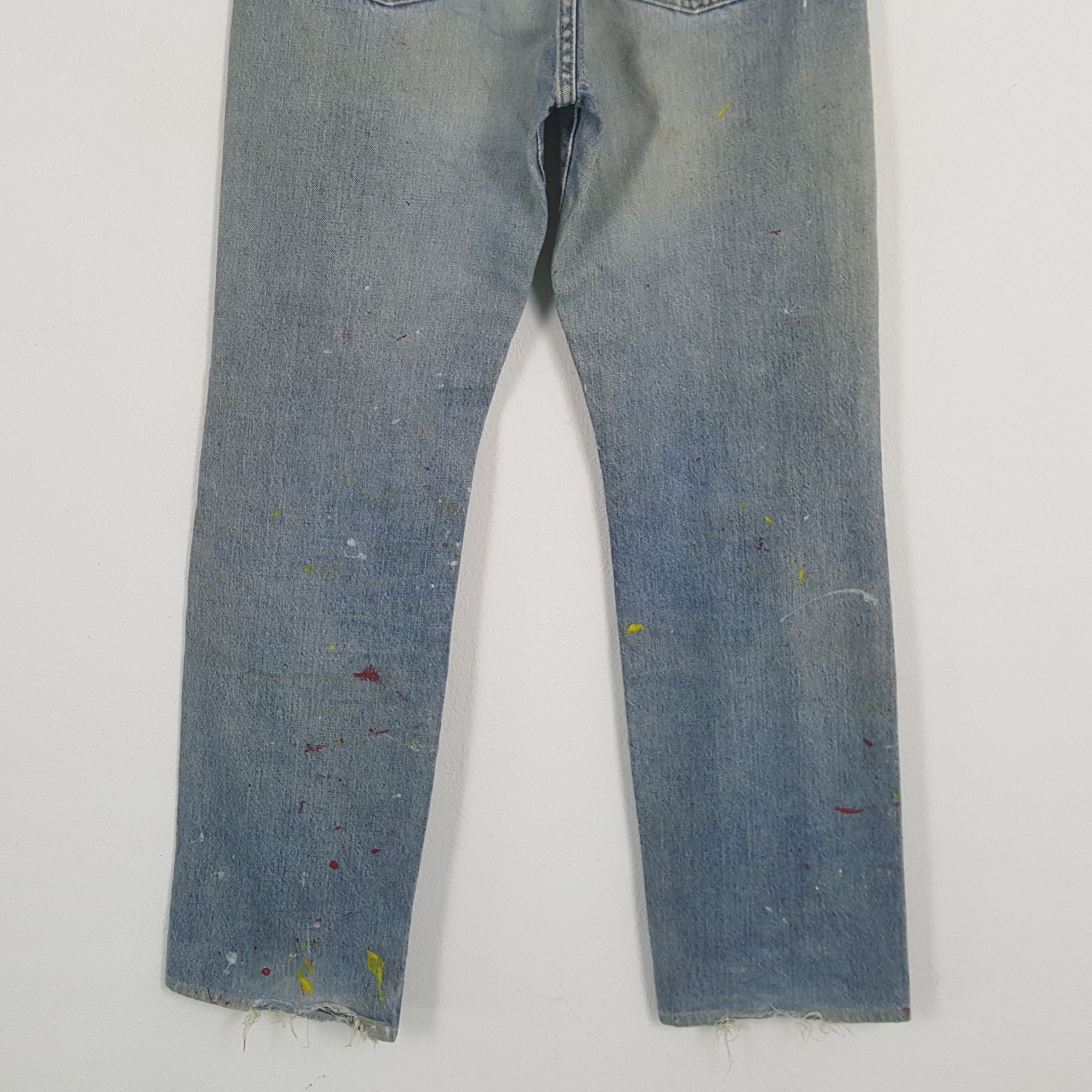 Levi's × Vintage LEVI'S Selvedge Streetwear Style Distressed Jeans Size US 31 - 6 Thumbnail