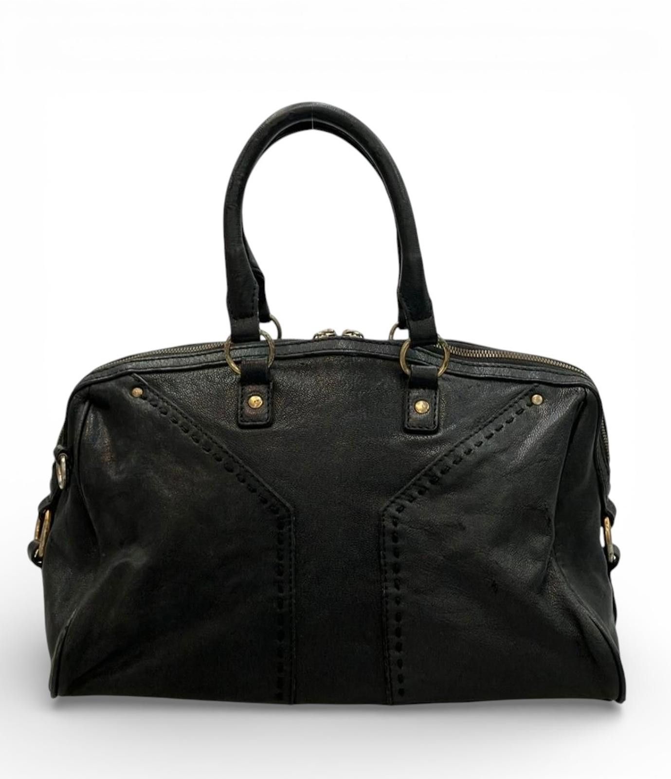Saint Laurent Paris Saint Laurent - Easy Saint Tropez Black Leather Size ONE SIZE - 9 Thumbnail