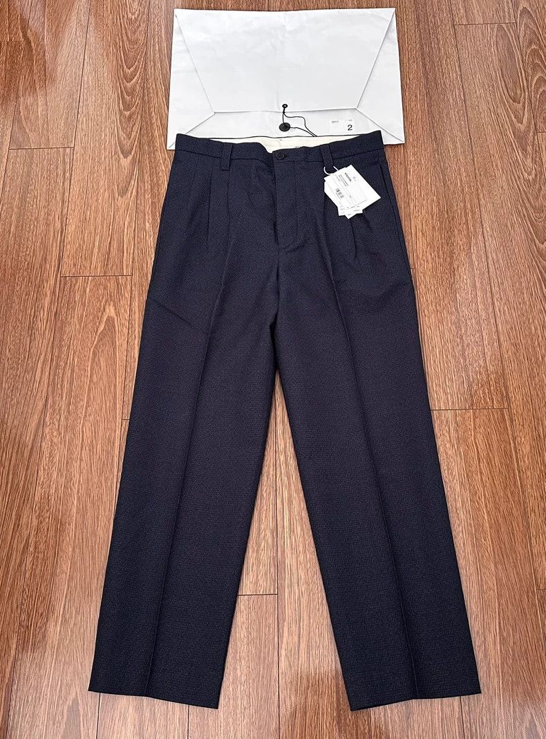 visvim MCCLOUD SLACKS ネイビー Visvim McCloud Slacks Navy Pants