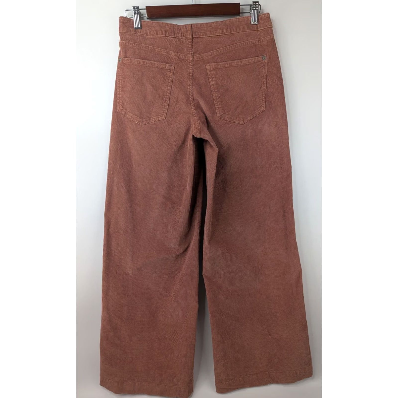 Anthropologie Anthropologie Pilcro Rose Pink 5 Pocket Wide Leg Corduroy Pants Women's Size 27 Size 27" / US 4 / IT 40 - 3 Thumbnail