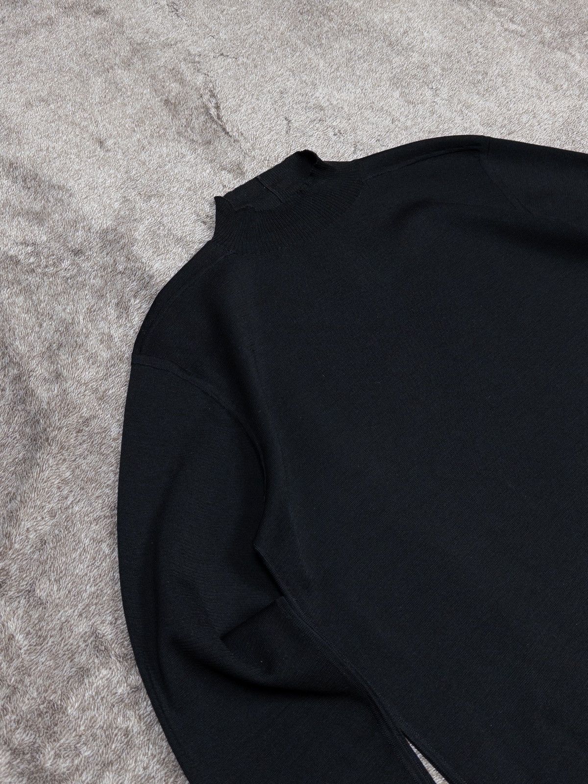 Rick Owens Rick Owens FW16 Mastodon Mock Neck Wool Pullover One Size Size US L / EU 52-54 / 3 - 2 Thumbnail