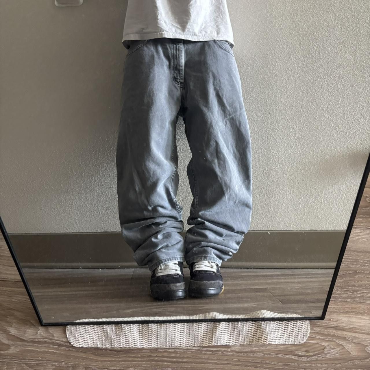 Vintage Crazy Vintage Y2K/2000s Grunge Grey Essential Denim Jeans! 36x31 Size US 36 / EU 52 - 1 Thumbnail