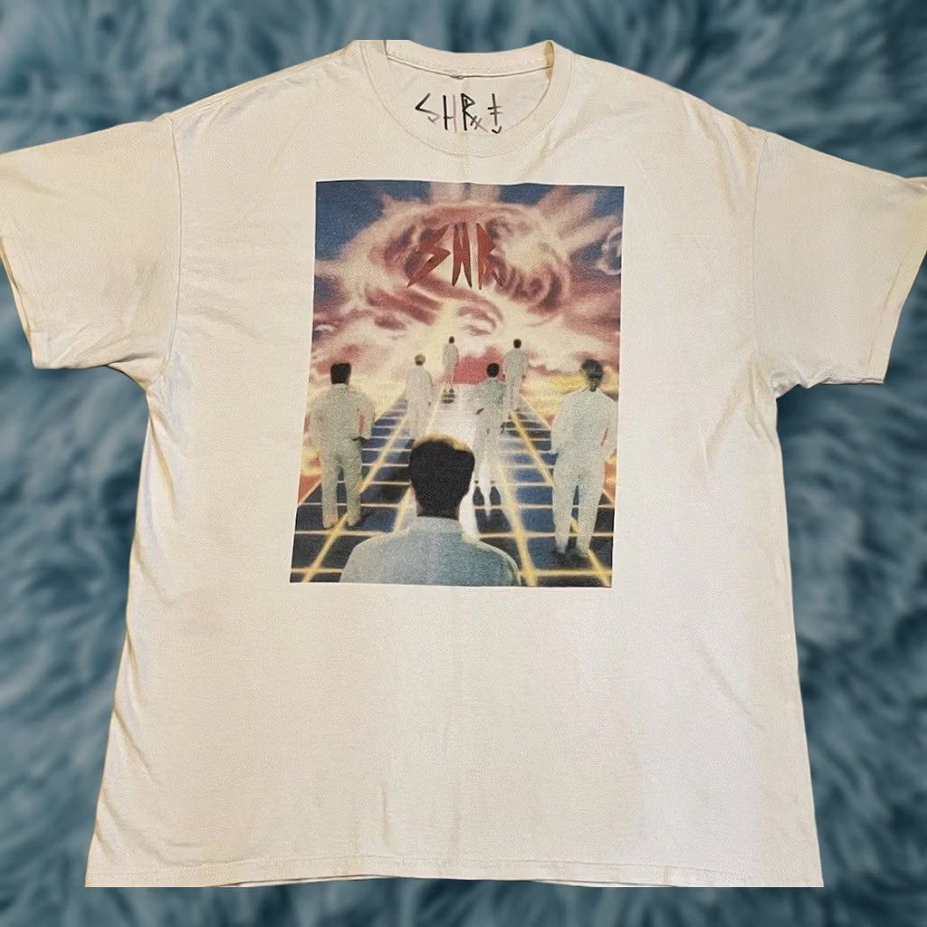 Folk Folk Rock Band Grunge Tour Shirt XL Beige Abstract Wolfies Just Fine Perfection Nevada Size US XL / EU 56 / 4 - 1 Thumbnail