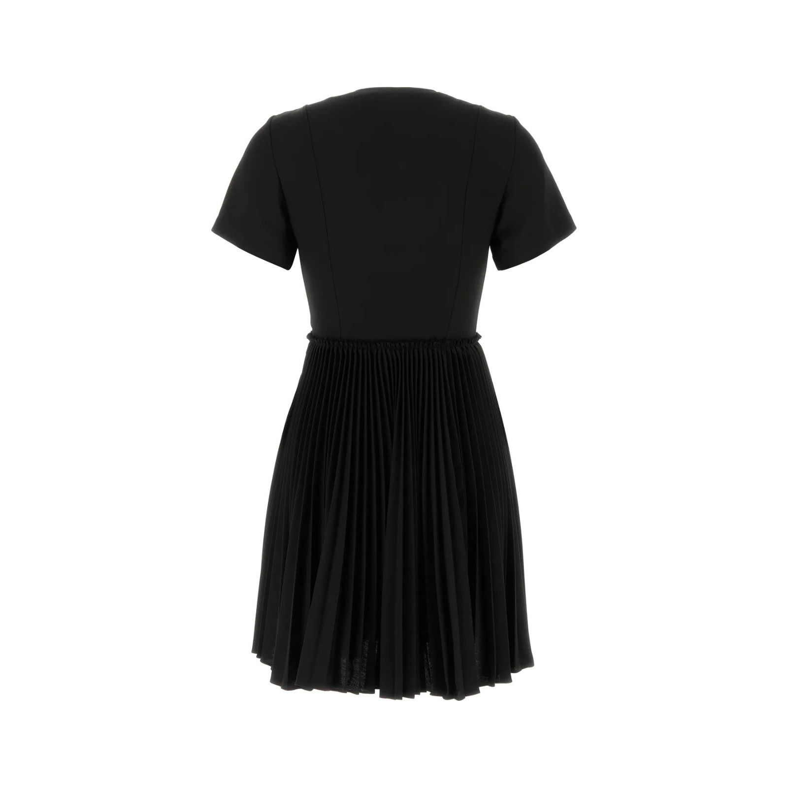 Burberry BURBERRY Black Polyester Blend Mini Dress New & Authentic (W Size XL / US 12-14 / IT 48-50 - 2 Thumbnail