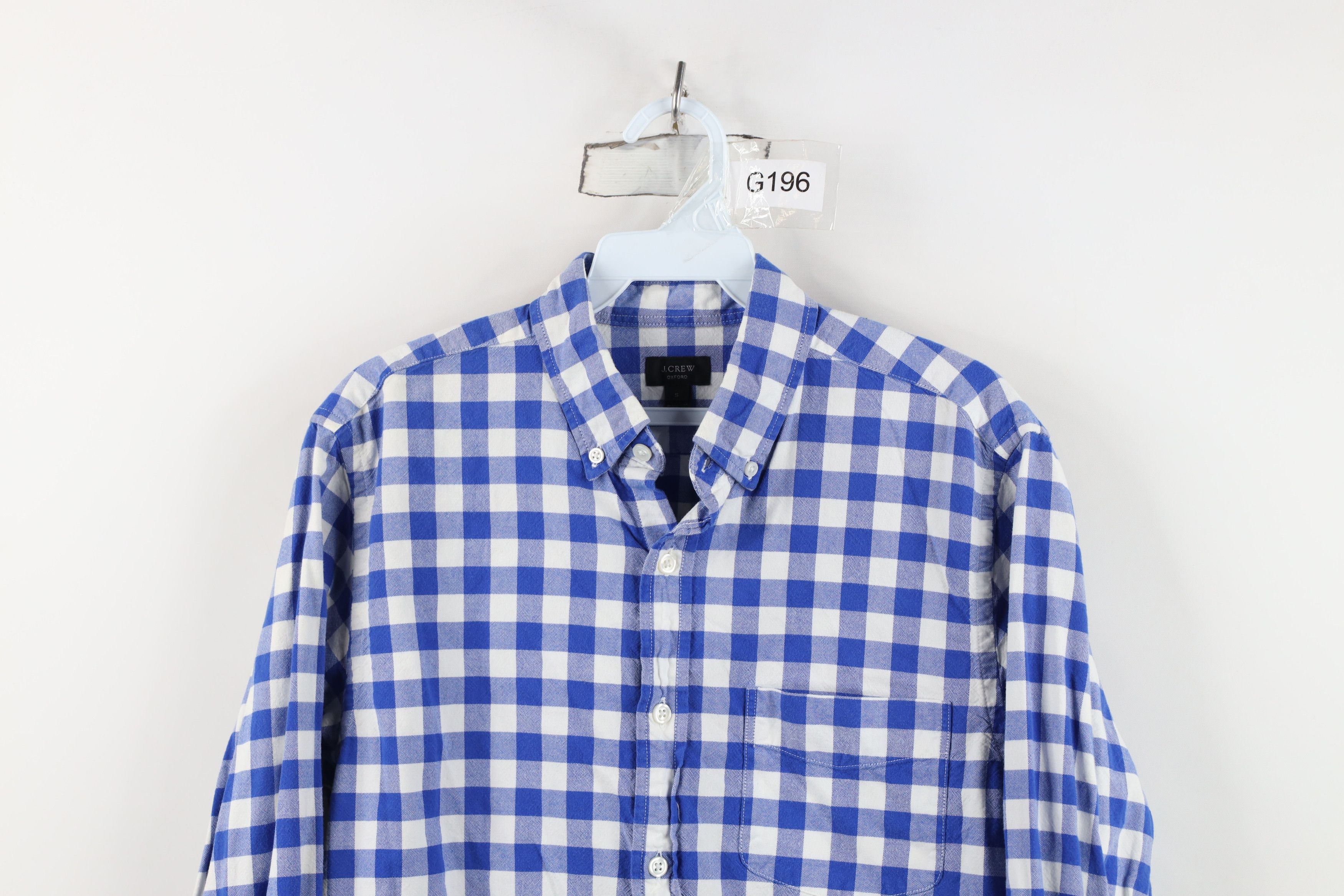 J.Crew J Crew Oxford Collared Button Down Shirt Gingham Plaid Size US S / EU 44-46 / 1 - 2 Thumbnail