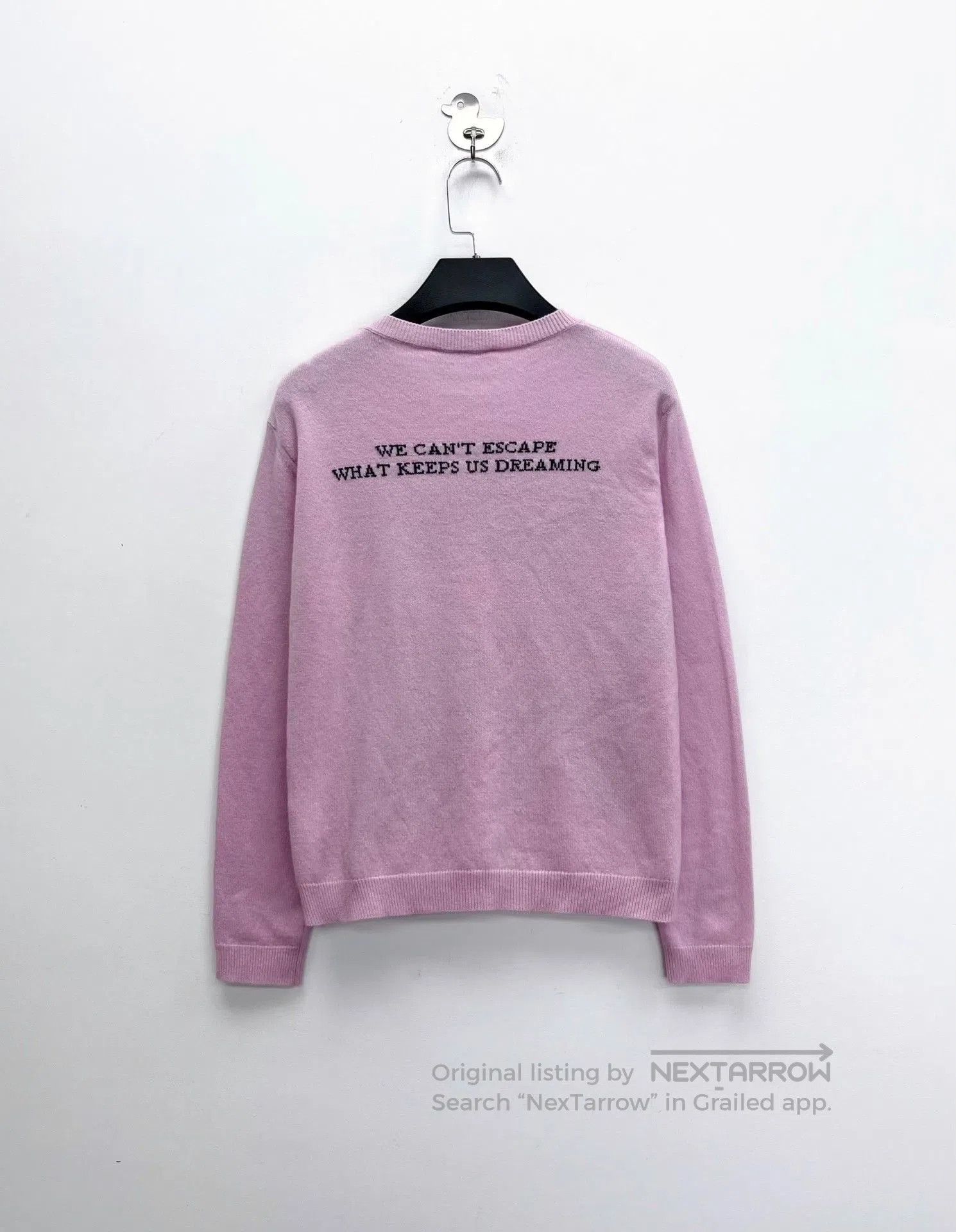 Valentino Valentino Cashmere Blend Butterfly Portrait Knit Sweater. Size S / US 4 / IT 40 - 2 Thumbnail