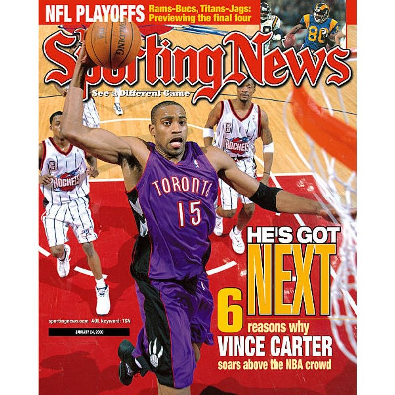 Champion × NBA Vince CARTER Toronto Raptors 90s jersey 52 purp NBA vintage Size US XXL / EU 58 / 5 - 9 Thumbnail