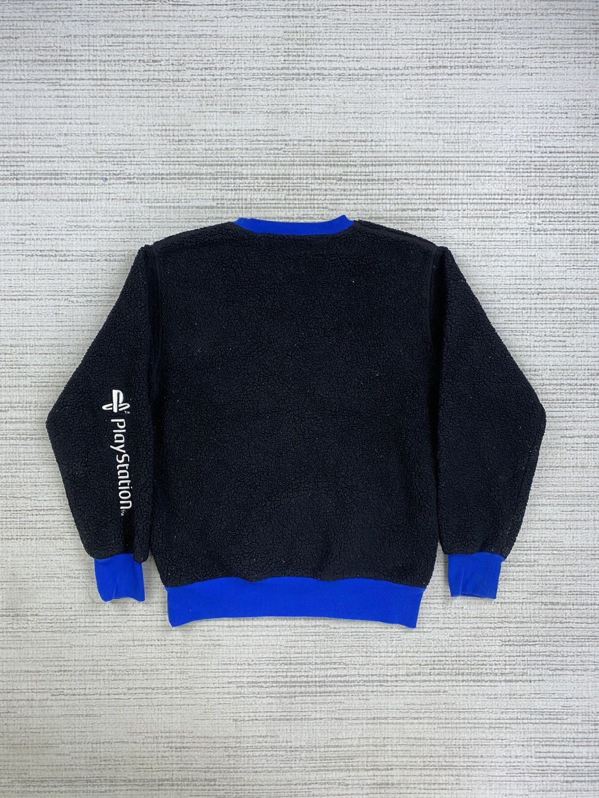 GU × Playstation × Vintage Vintage Playstation X Gu Rare Black Fleece Sweatshirt Size US M / EU 48-50 / 2 - 2 Thumbnail