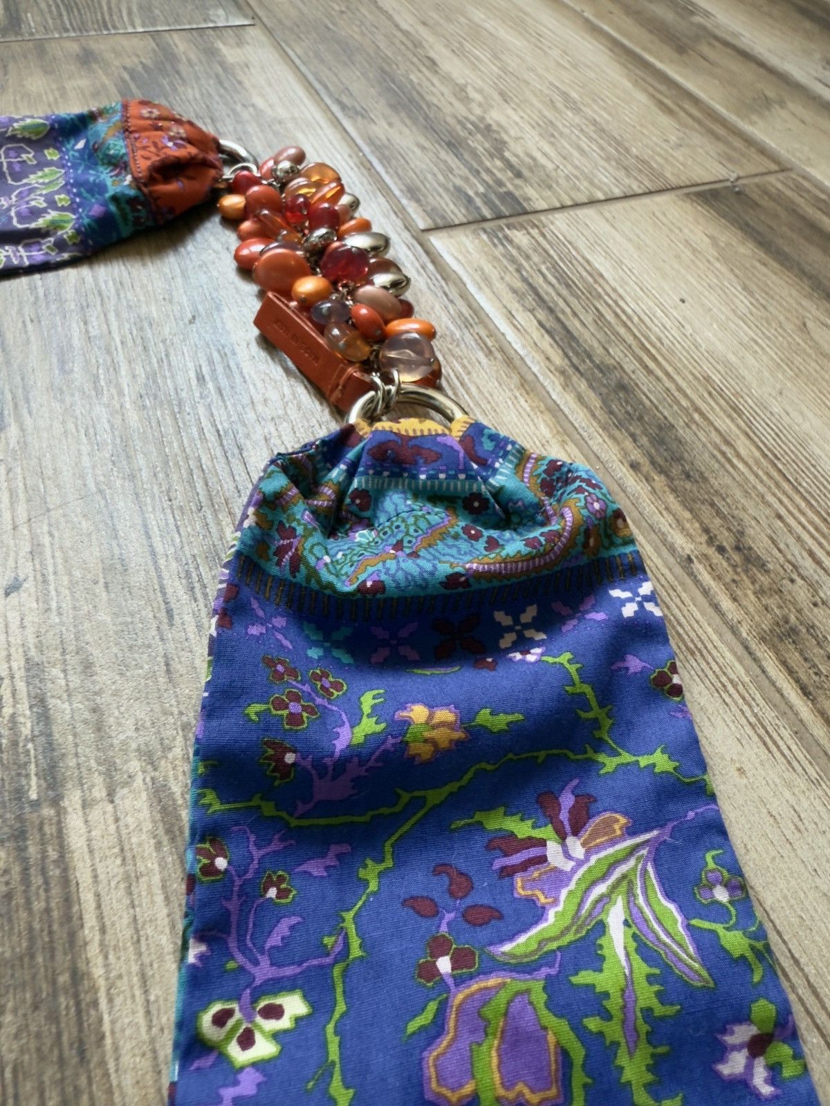 Etro 😍 Etro Multicolor Paisley Printed Silk Head Band Scarf Belt Size ONE SIZE - 17 Thumbnail