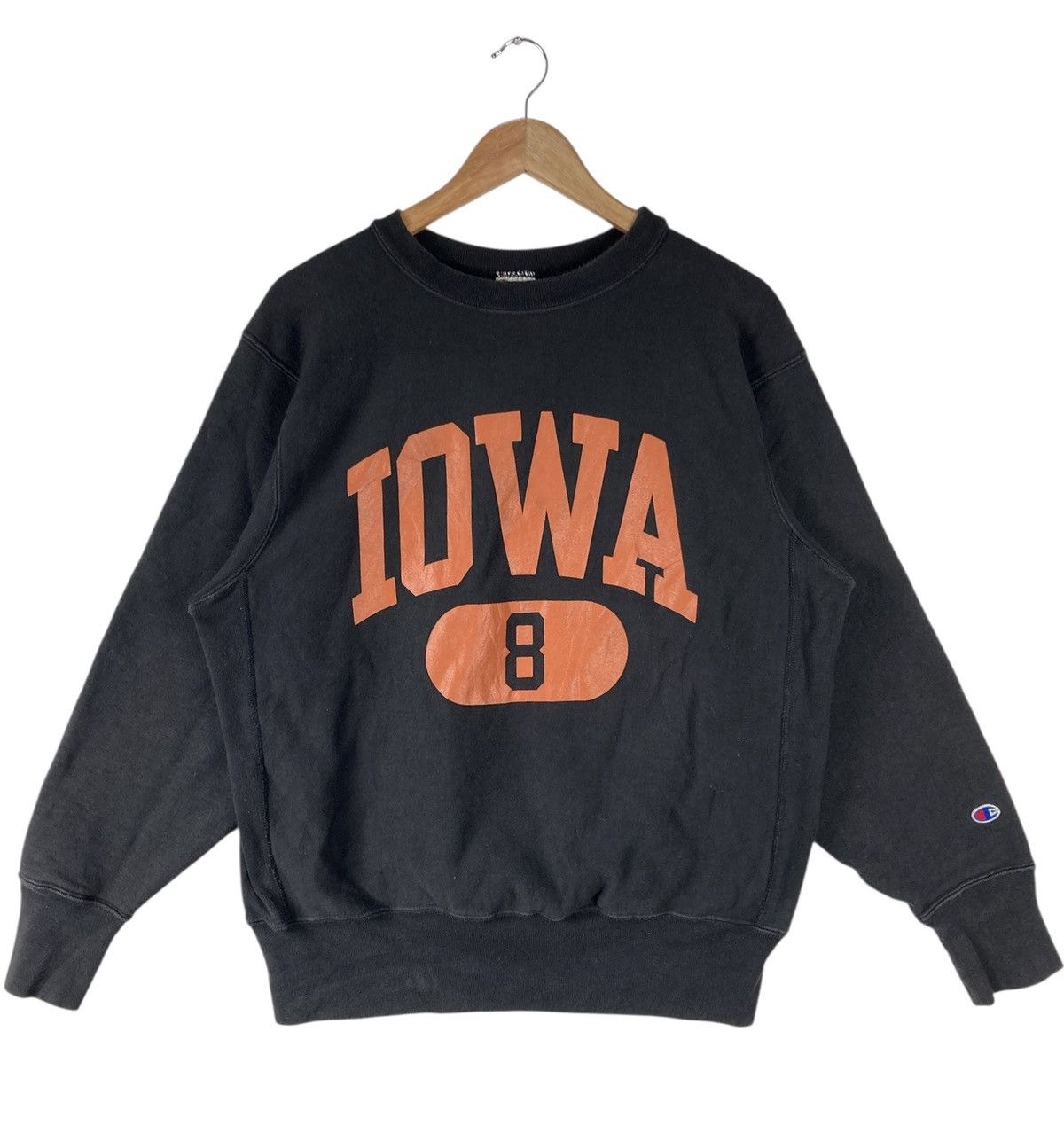 Champion Vintage 90s Champion Reverse Weave Iowa Us State Sweatshirt Size US XL / EU 56 / 4 - 2 Thumbnail