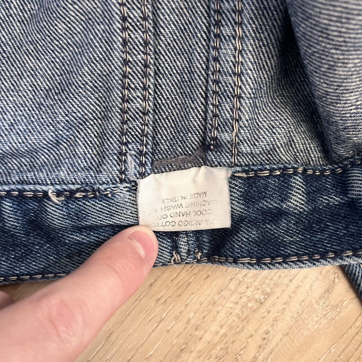 Vivienne Westwood Vivienne Westwood Gold Label Mainline Vintage Denim Jacket Size S / US 4 / IT 40 - 8 Thumbnail