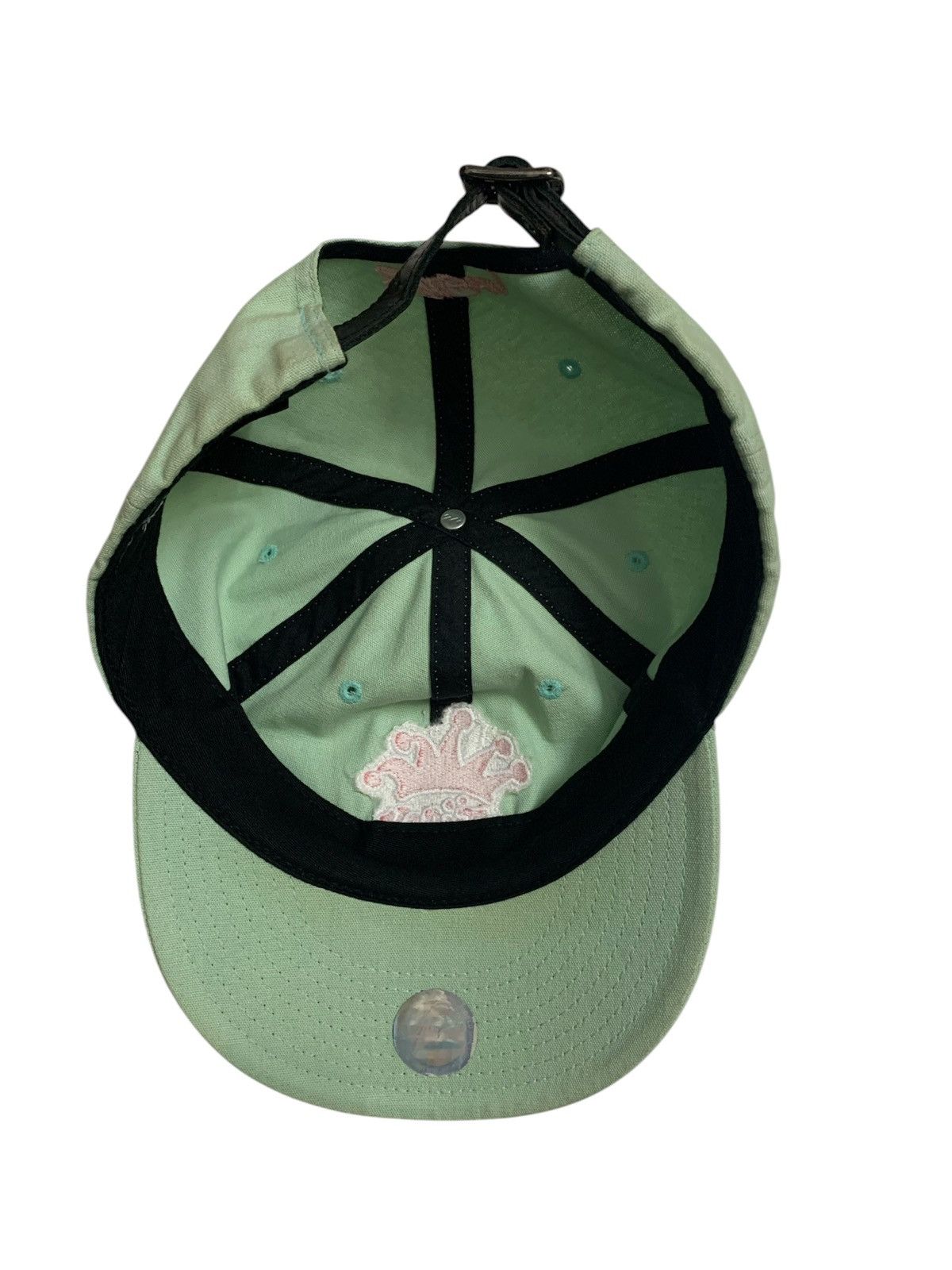 Rick Owens × Stussy Stussy Crown Low Pro Cap Turquoise Dad Hat Skate Style Size ONE SIZE - 5 Thumbnail