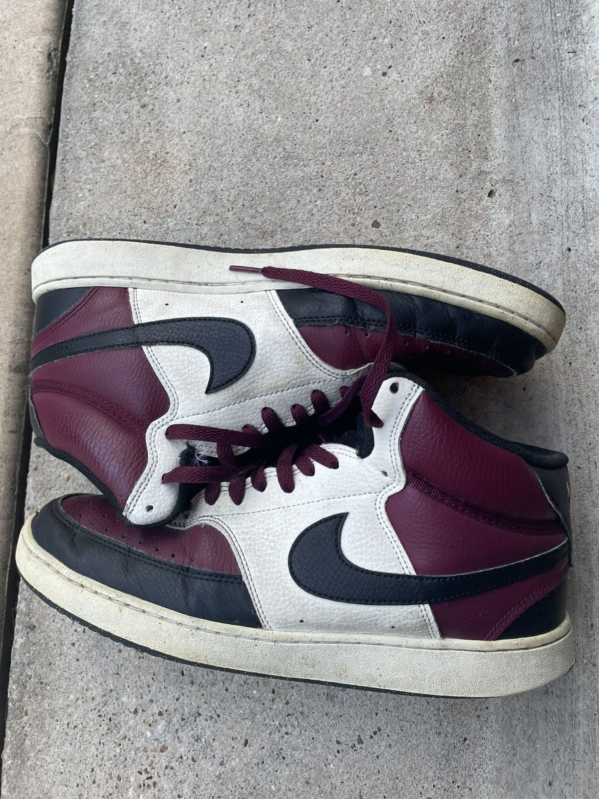 Nike Nike Court Vision Maroon Size US 11.5 / EU 44-45 - 1 Thumbnail