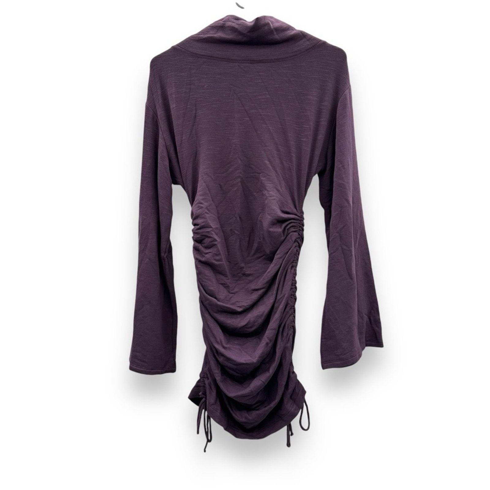 Anthropologie Anthropologie Daily Practice Purple Ruched Mini Dress Sz XS Size XS / US 0-2 / IT 36-38 - 8 Thumbnail