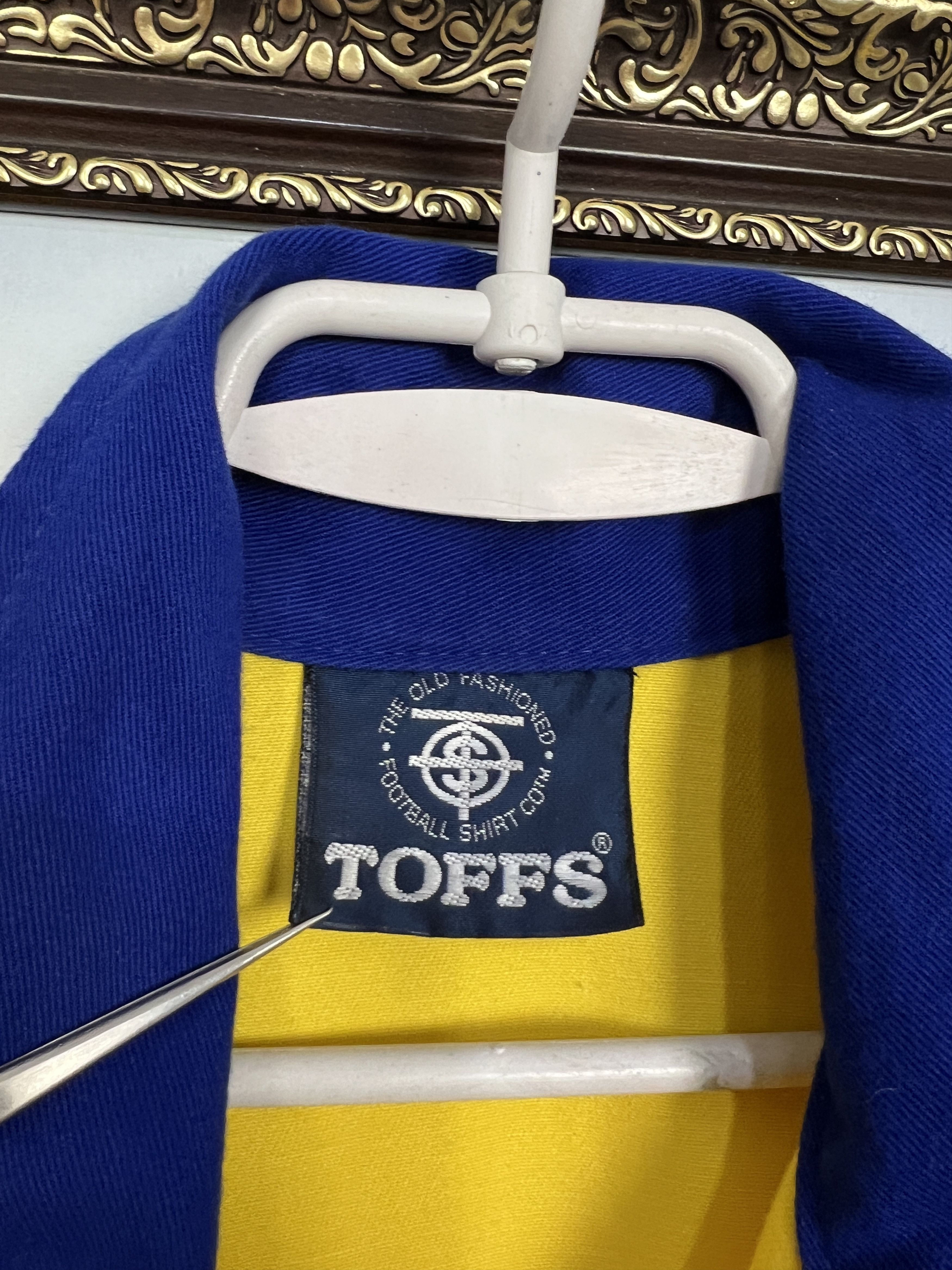 Vintage Leeds United Replicas football shirt 1934 Long Sleeve Jersey Size US L / EU 52-54 / 3 - 6 Thumbnail
