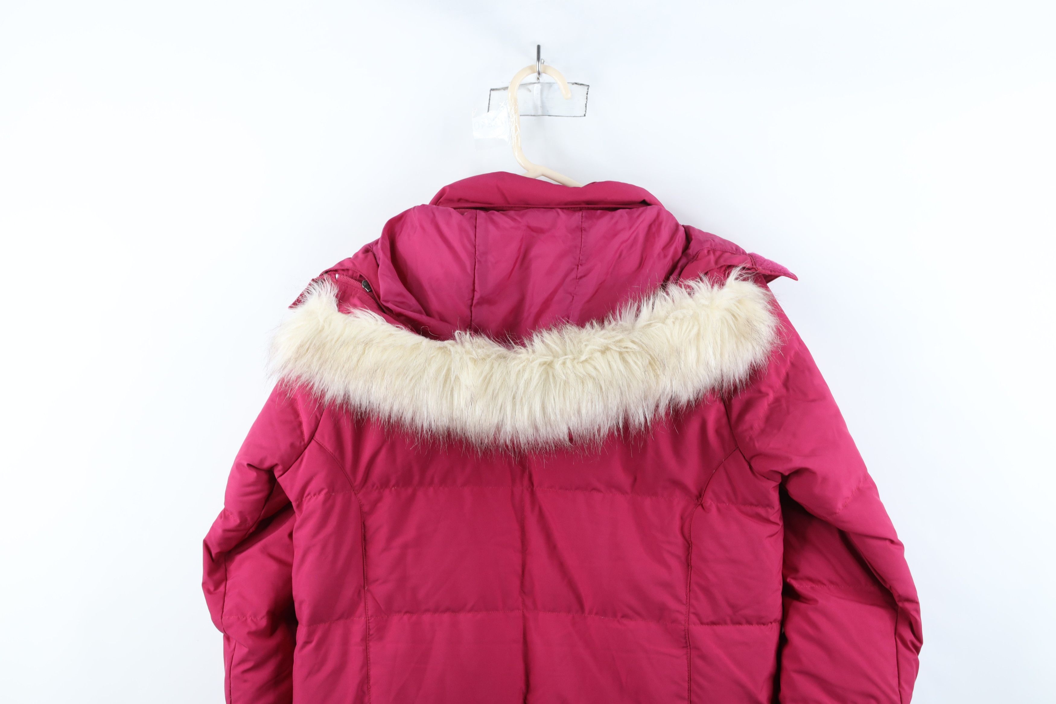 L.L. Bean × Vintage Vintage LL Bean Insulated Hooded Puffer Parka Jacket Pink Size S / US 4 / IT 40 - 14 Thumbnail