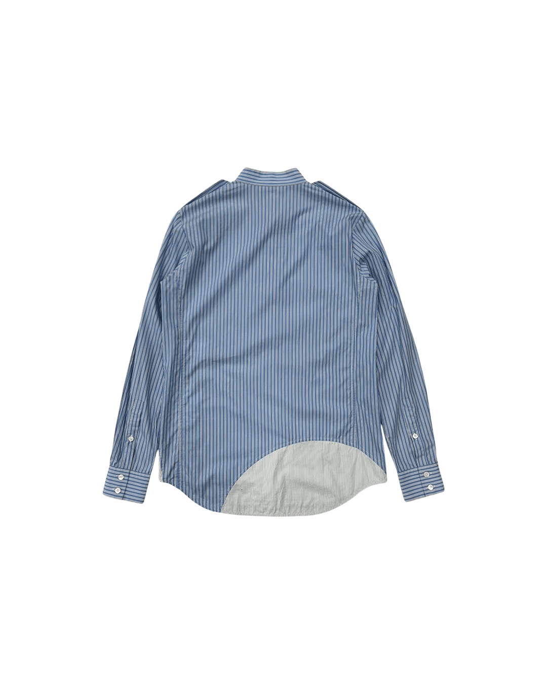 Celine Celine by Phoebe Philo Stripe Mixed Fabric Shirt Size XS / US 0-2 / IT 36-38 - 5 Thumbnail