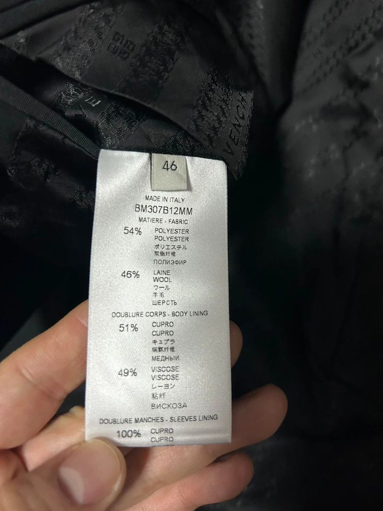 Givenchy Givenchy Made in Italy suit, black Size US S / EU 44-46 / 1 - 5 Thumbnail