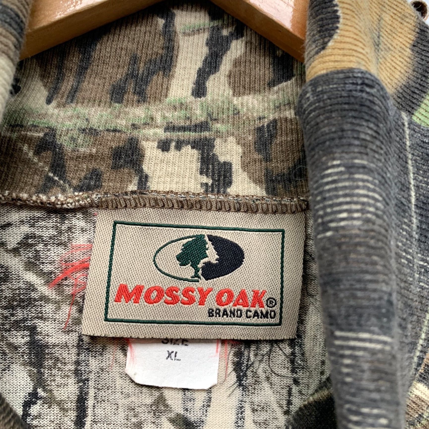 Vintage VINTAGE Mossy Oak Camouflage Shirt Mens XL Camouflage Turtleneck Heavyweight USA Size US XL / EU 56 / 4 - 3 Thumbnail