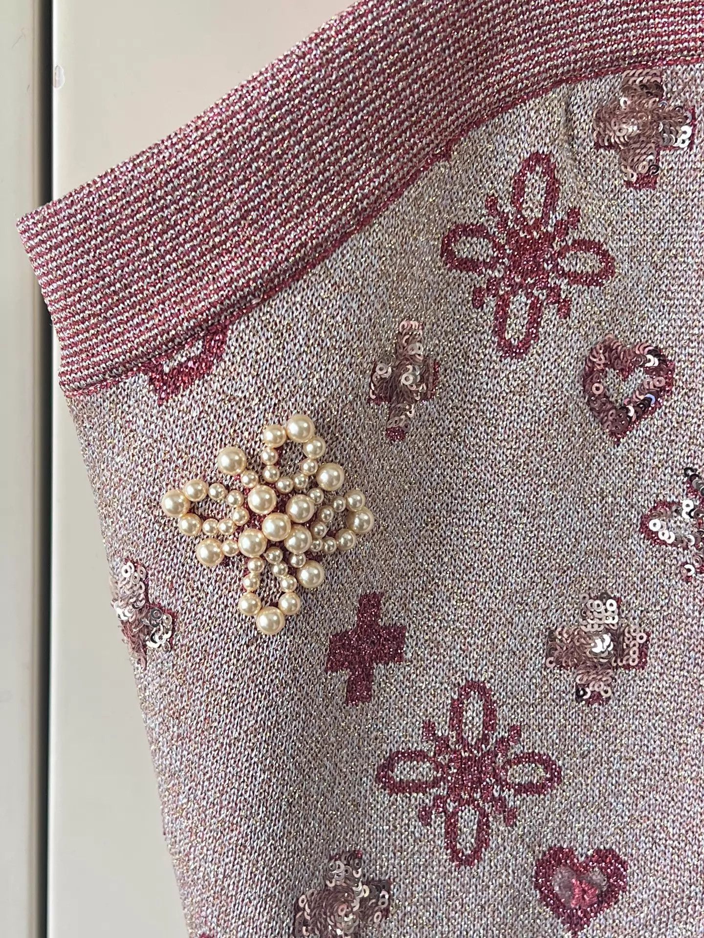 Chanel Chanel Camisole 34 Heavy Sequin Pearl Embroidery Size XS / US 0-2 / IT 36-38 - 6 Thumbnail