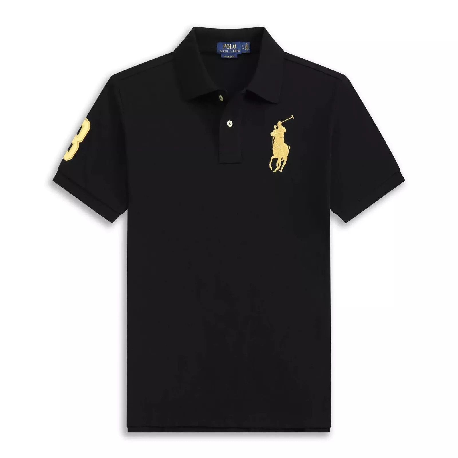 Polo Ralph Lauren Polo Ralph Lauren Mens Customized Slim Fit Mesh Polo Size US XXS / EU 40 - 2 Thumbnail
