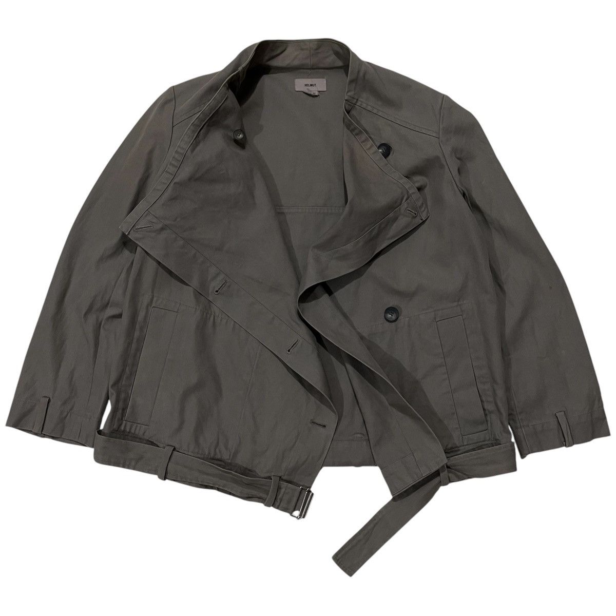 Helmut Lang 🚨Binding Accept🚨Helmut Asymetric Bikers Jacket Size M / US 6-8 / IT 42-44 - 2 Thumbnail