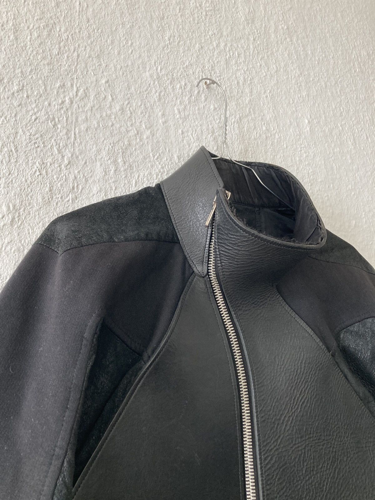 Rick Owens S/S 11 „ANTHEM“ Blistered Lamb Calf Leather Jacket M Size US M / EU 48-50 / 2 - 10 Thumbnail