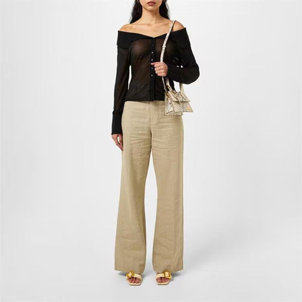 Jacquemus o1g2r1mq1024 Brezza Shirt in Black Size XS / US 0-2 / IT 36-38 - 6 Thumbnail