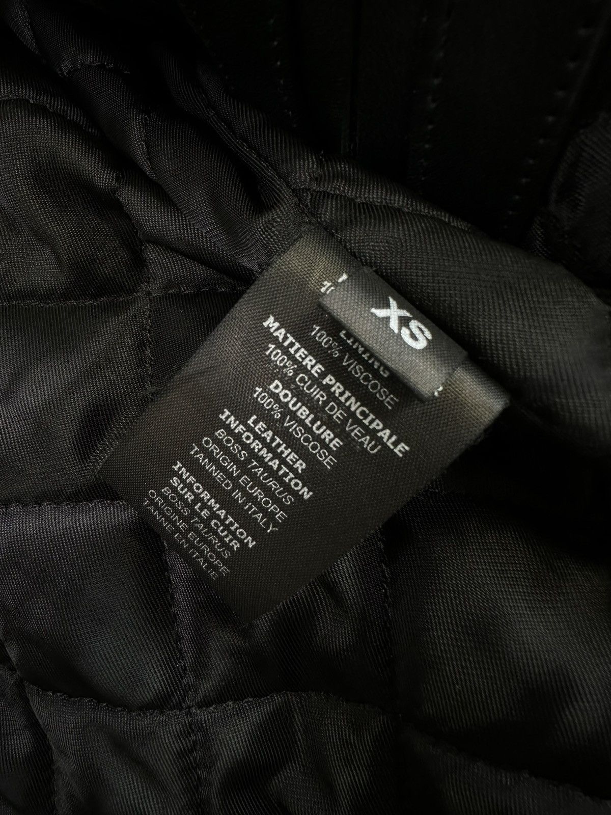 Vetements SS17 Vetements ‘Polizei’ Black Leather Moto Biker Jacket Size US XS / EU 42 / 0 - 7 Thumbnail