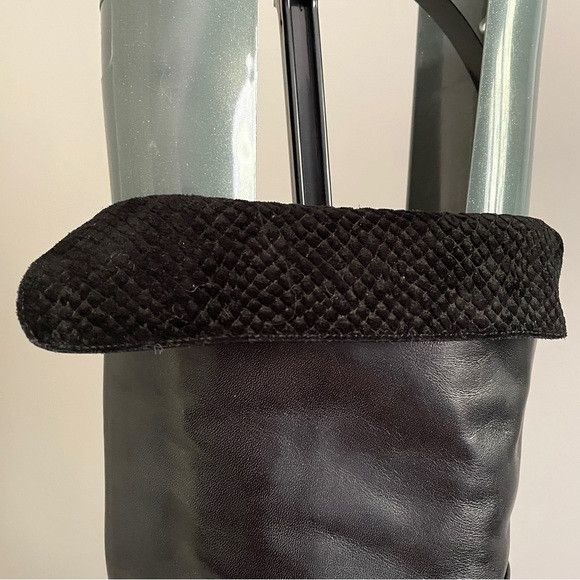 Bally Vintage Bally Leather Flat Pointed Toe Mid-Shin Boots Size US 7.5 / IT 37.5 - 5 Thumbnail