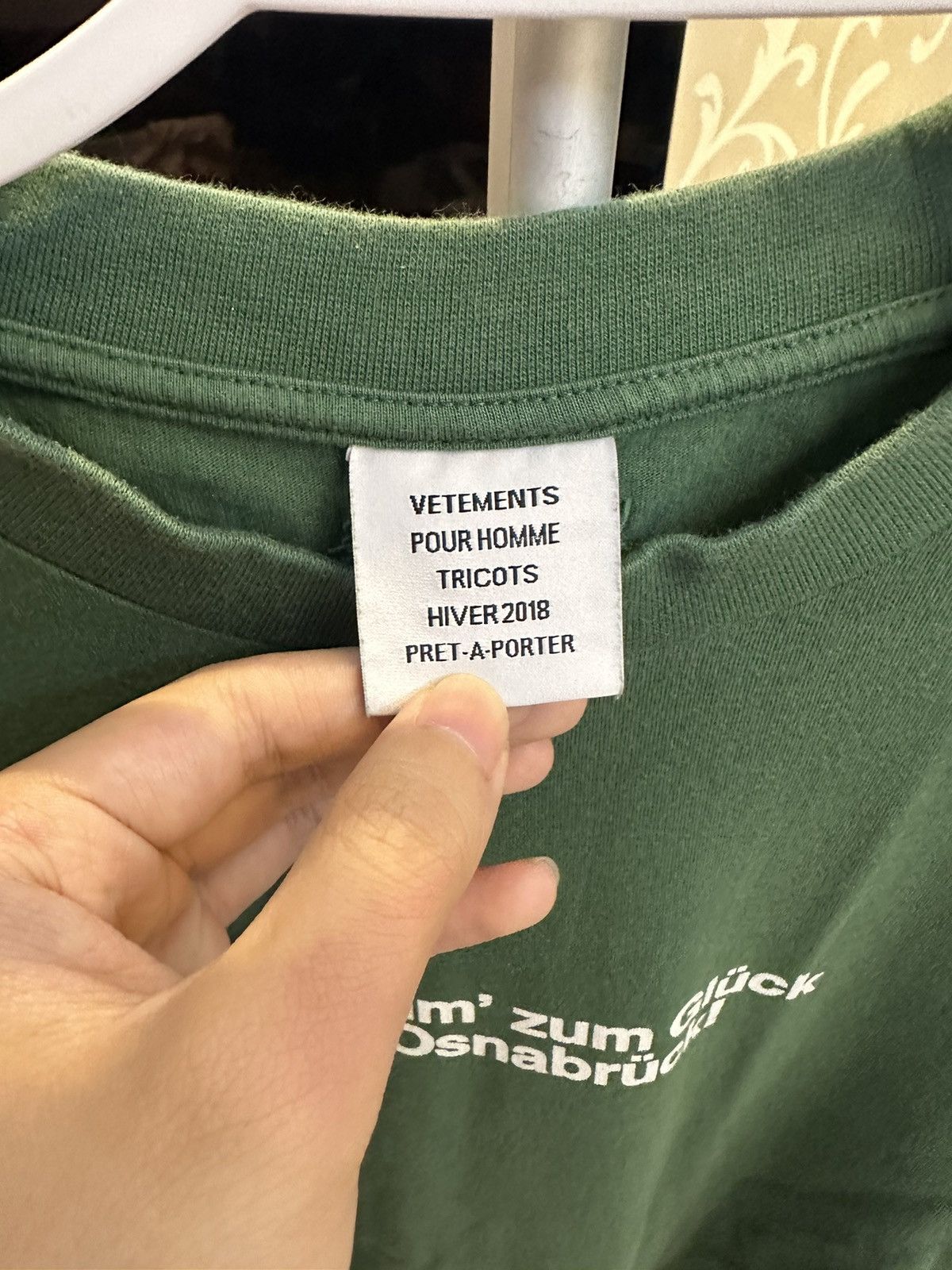 Vetements vetements germany shirt Size US M / EU 48-50 / 2 - 2 Thumbnail