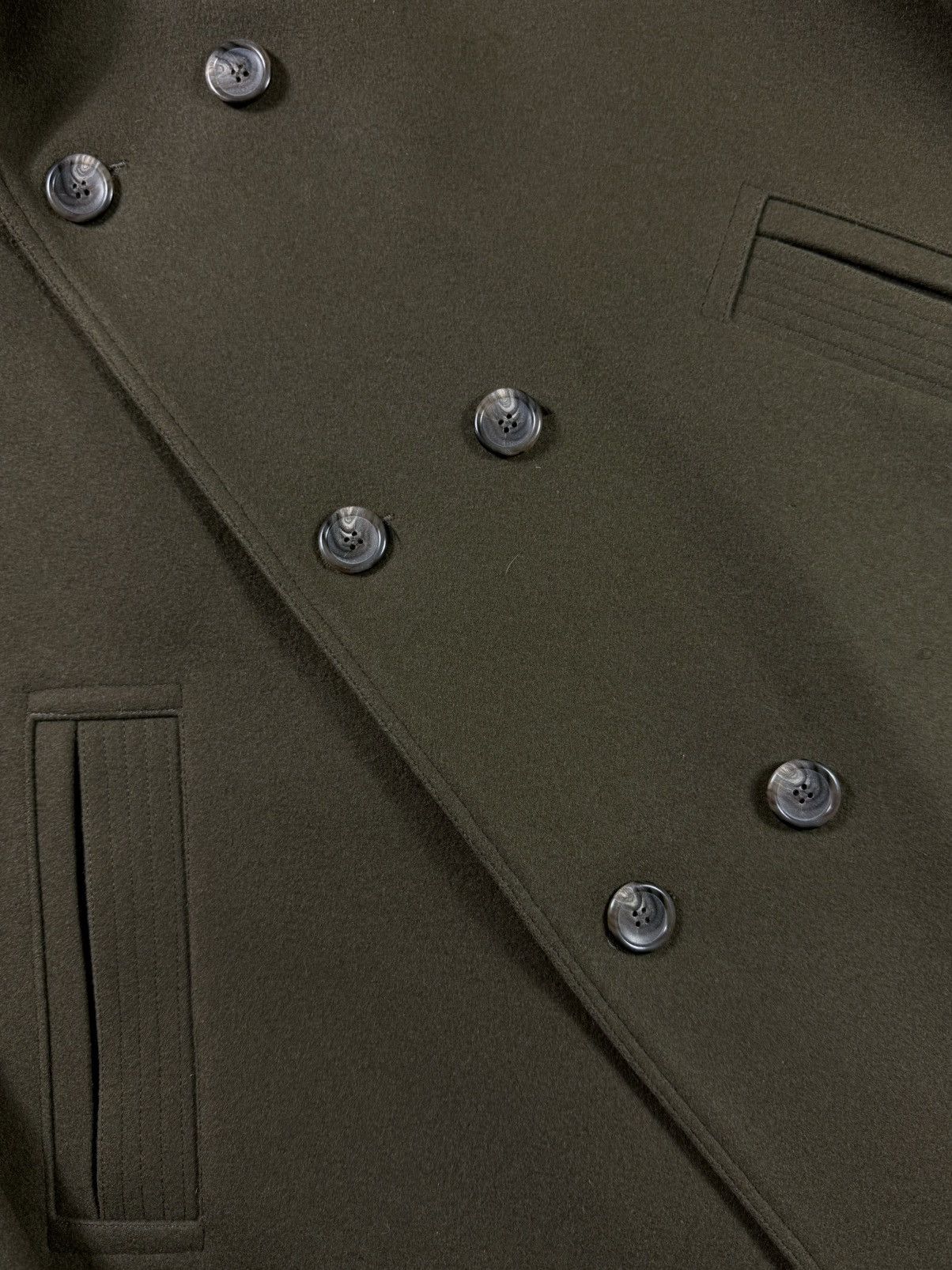 Raf Simons Raf Simons - AW05 Sample Double Breasted Coat Size US L / EU 52-54 / 3 - 3 Thumbnail
