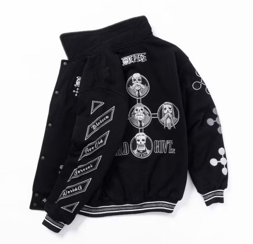 Other Varsity jacket one piece black streetwear Size US L / EU 52-54 / 3 - 3 Thumbnail