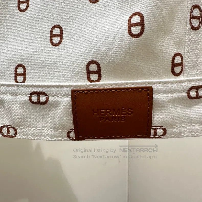 Hermes Hermes White Pig Nose Denim Jacket Size XS / US 0-2 / IT 36-38 - 3 Thumbnail
