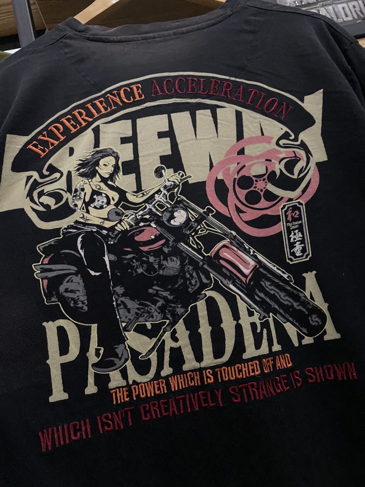 Hysteric Glamour × Japanese Brand × Vintage Japan Pasadana Freeway Tattoo Sexy Girl Longsleeve Size US L / EU 52-54 / 3 - 10 Thumbnail