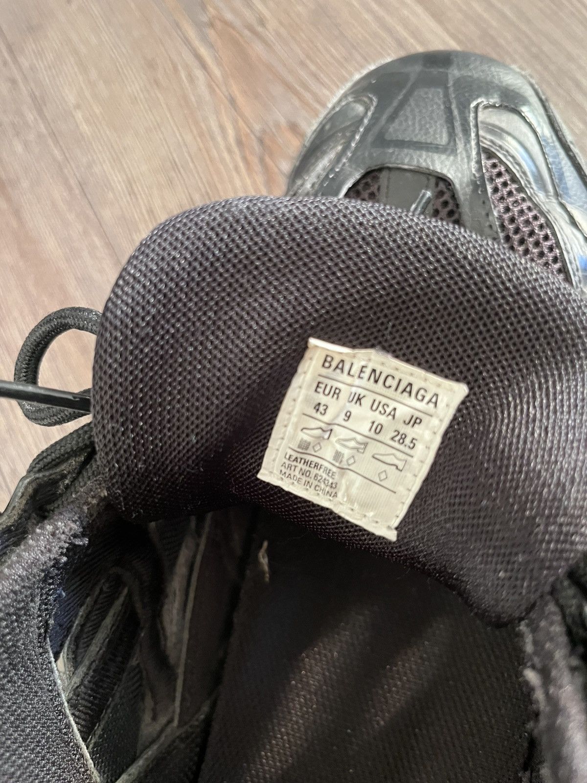 Balenciaga Balenciaga drive black lowtop sneakers Size US 10 / EU 43 - 5 Thumbnail